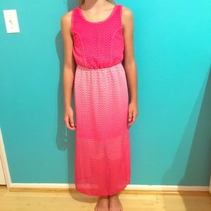 Casual Pink Dress for Girls